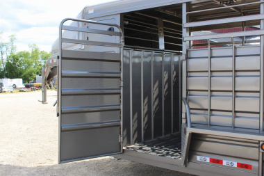 New 2025 GR TRAILERS 6.8' x 20' Livestock w/ dog boxes