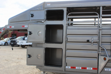 New 2025 GR TRAILERS 6.8' x 20' Livestock w/ dog boxes