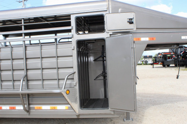 New 2025 GR TRAILERS 6.8' x 20' Livestock w/ dog boxes