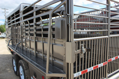 New 2025 GR TRAILERS 6.8' x 20' Livestock w/ dog boxes