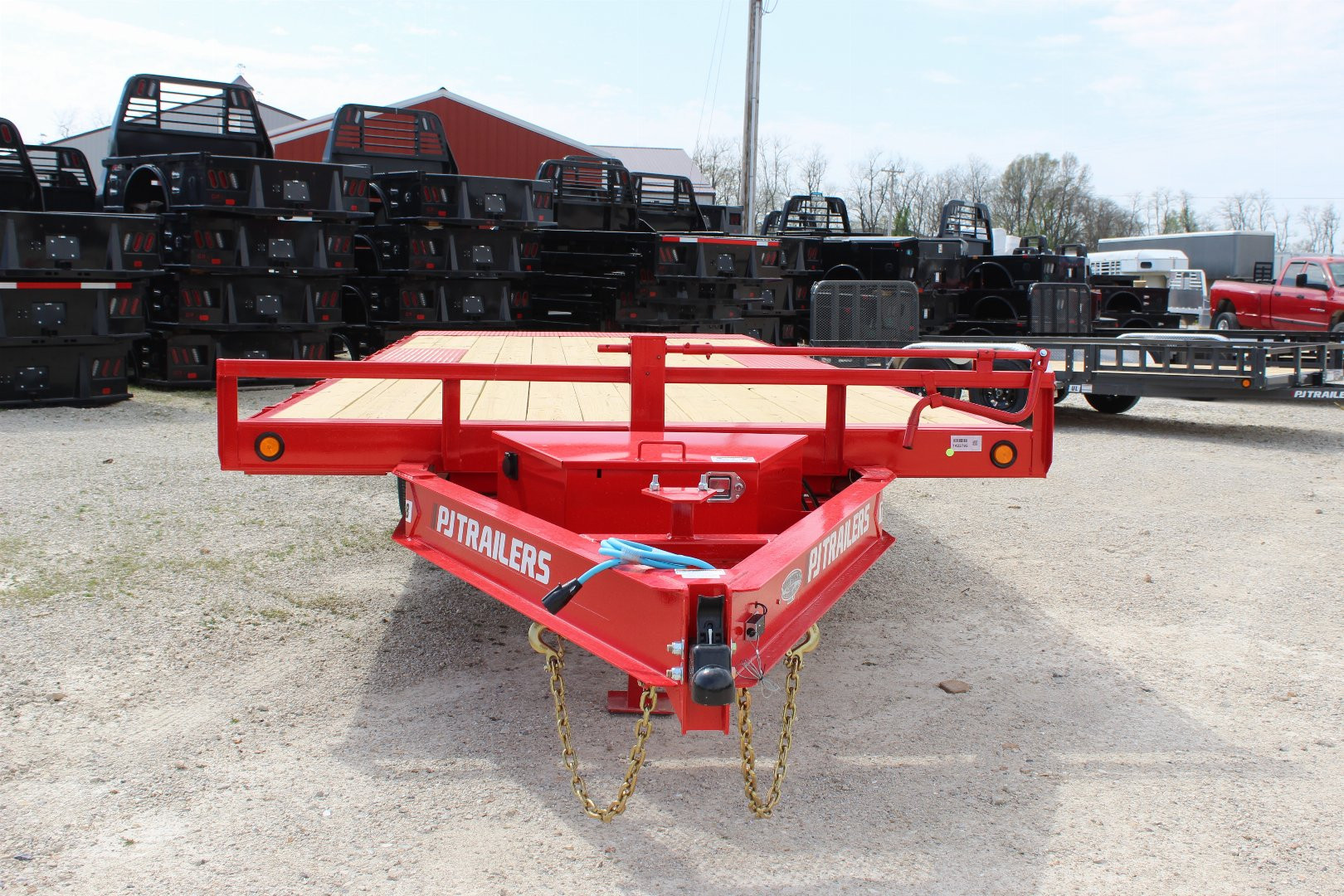 New 2025 PJ Trailer 102" x 22' T8 Deckover Trailer