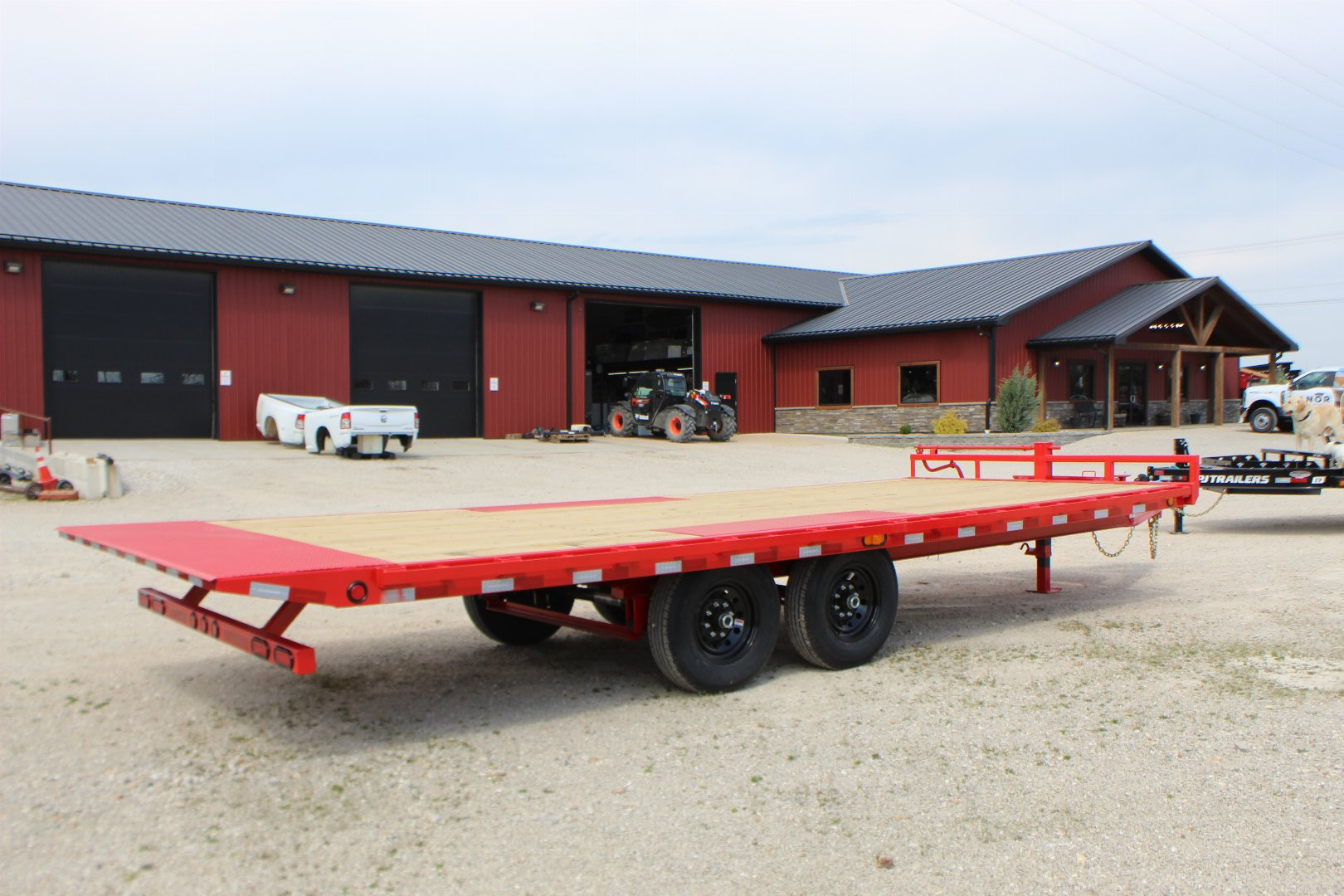 New 2025 PJ Trailer 102" x 22' T8 Deckover Trailer