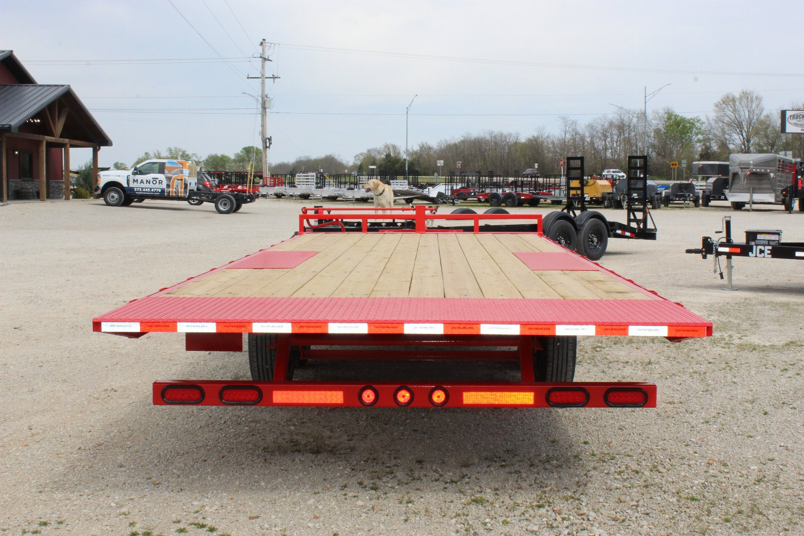 New 2025 PJ Trailer 102" x 22' T8 Deckover Trailer