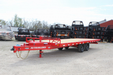 New 2025 PJ Trailer 102" x 22' T8 Deckover Trailer