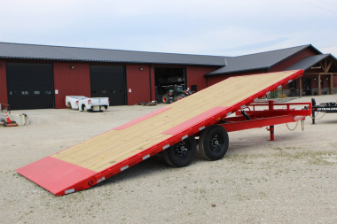 New 2025 PJ Trailer 102" x 22' T8 Deckover Trailer