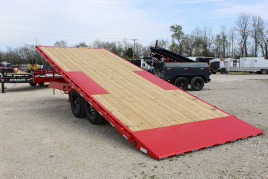 New 2025 PJ Trailer 102" x 22' T8 Deckover Trailer