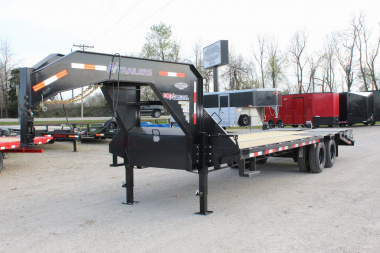 New 2025 Ascend Industries 26' Gooseneck Flatbed Trailer