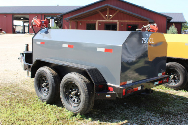 New 2025 JCE 750 Gal. Fuel Trailer