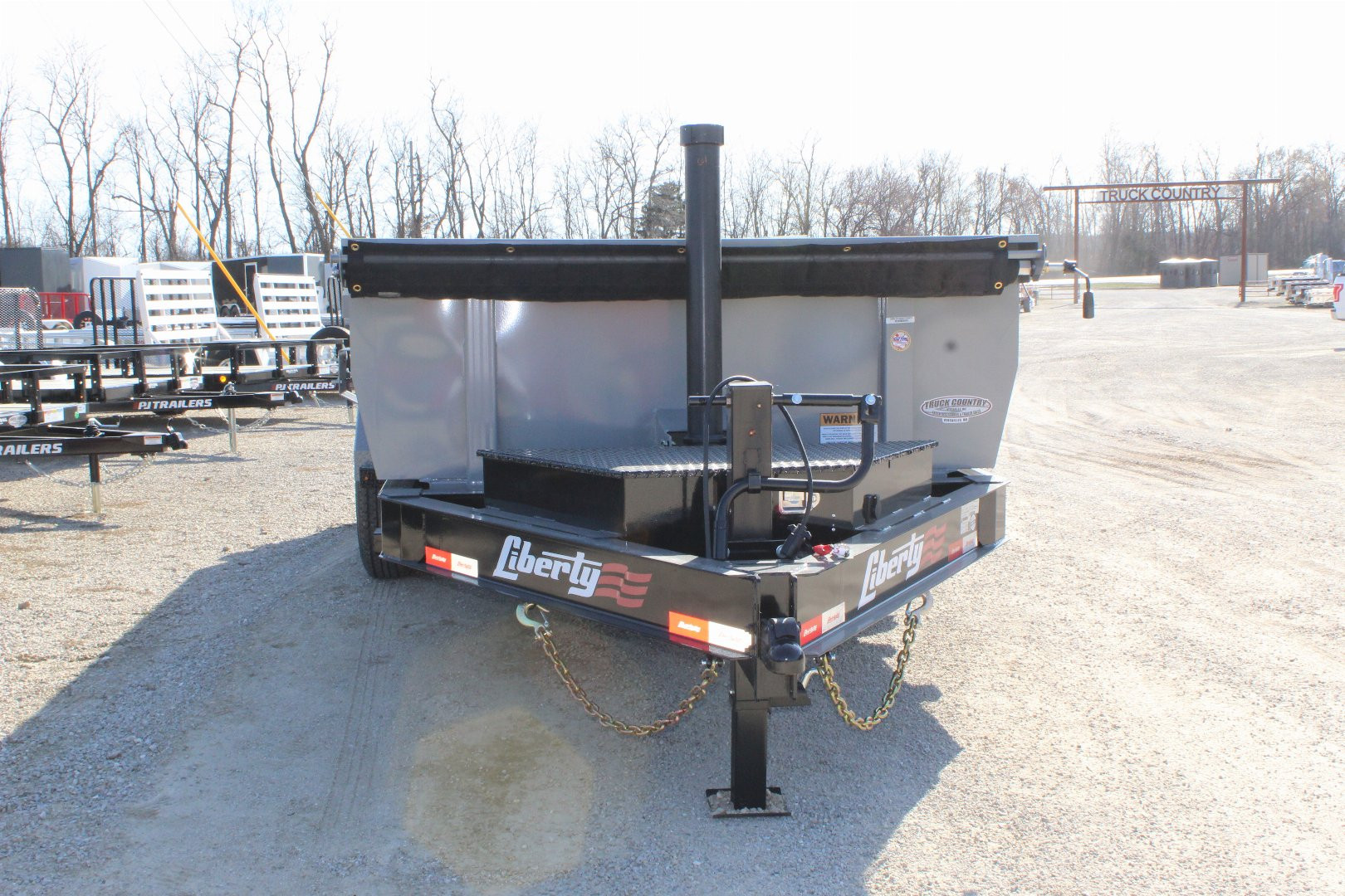 New 2025 LIBERTY 14' BP Dump Trailer