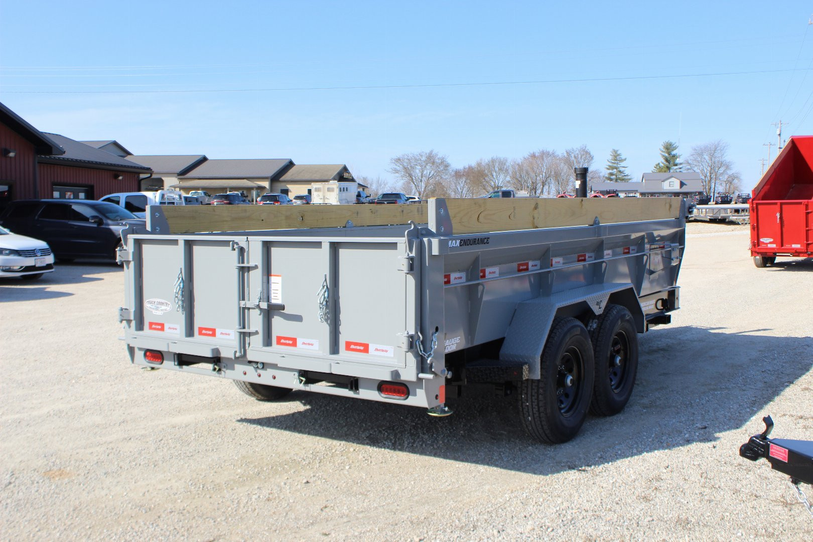 New 2025 LIBERTY 14' BP Dump Trailer