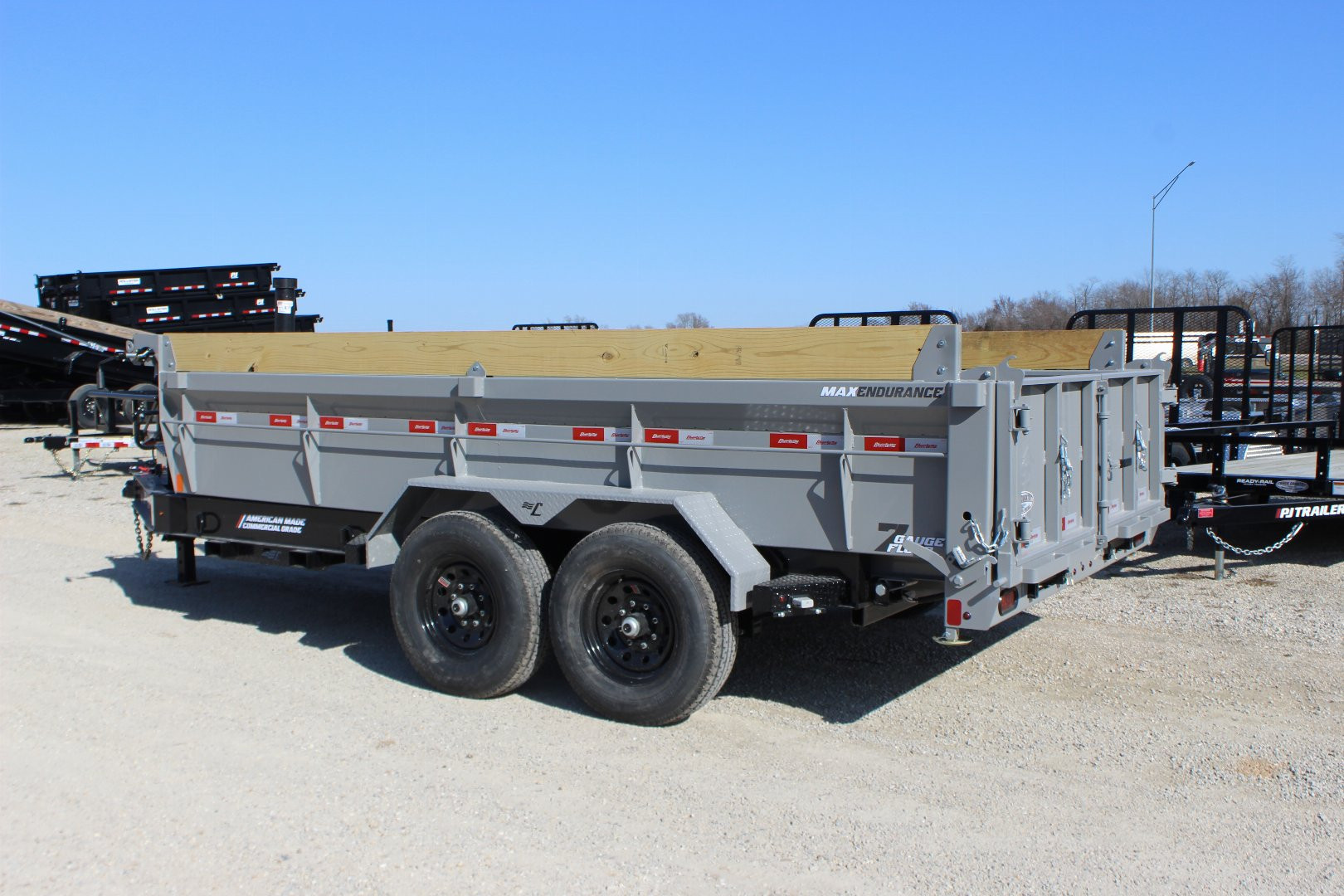 New 2025 LIBERTY 14' BP Dump Trailer