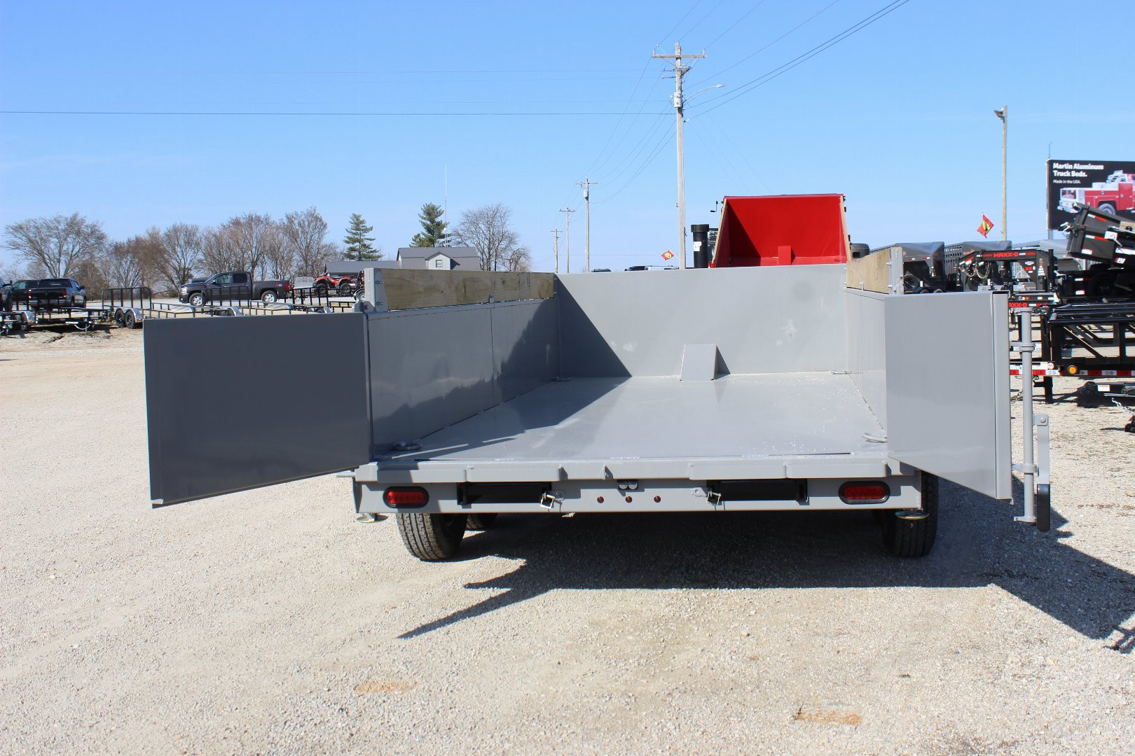 New 2025 LIBERTY 14' BP Dump Trailer