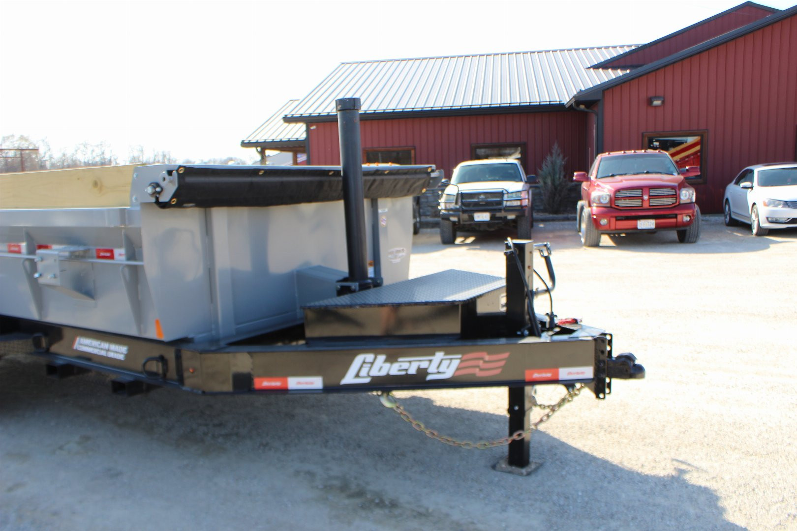New 2025 LIBERTY 14' BP Dump Trailer
