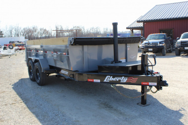 New 2025 LIBERTY 14' BP Dump Trailer