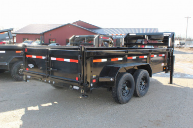 New 2025 MAXXD DJX 14' gooseneck Dump Trailer