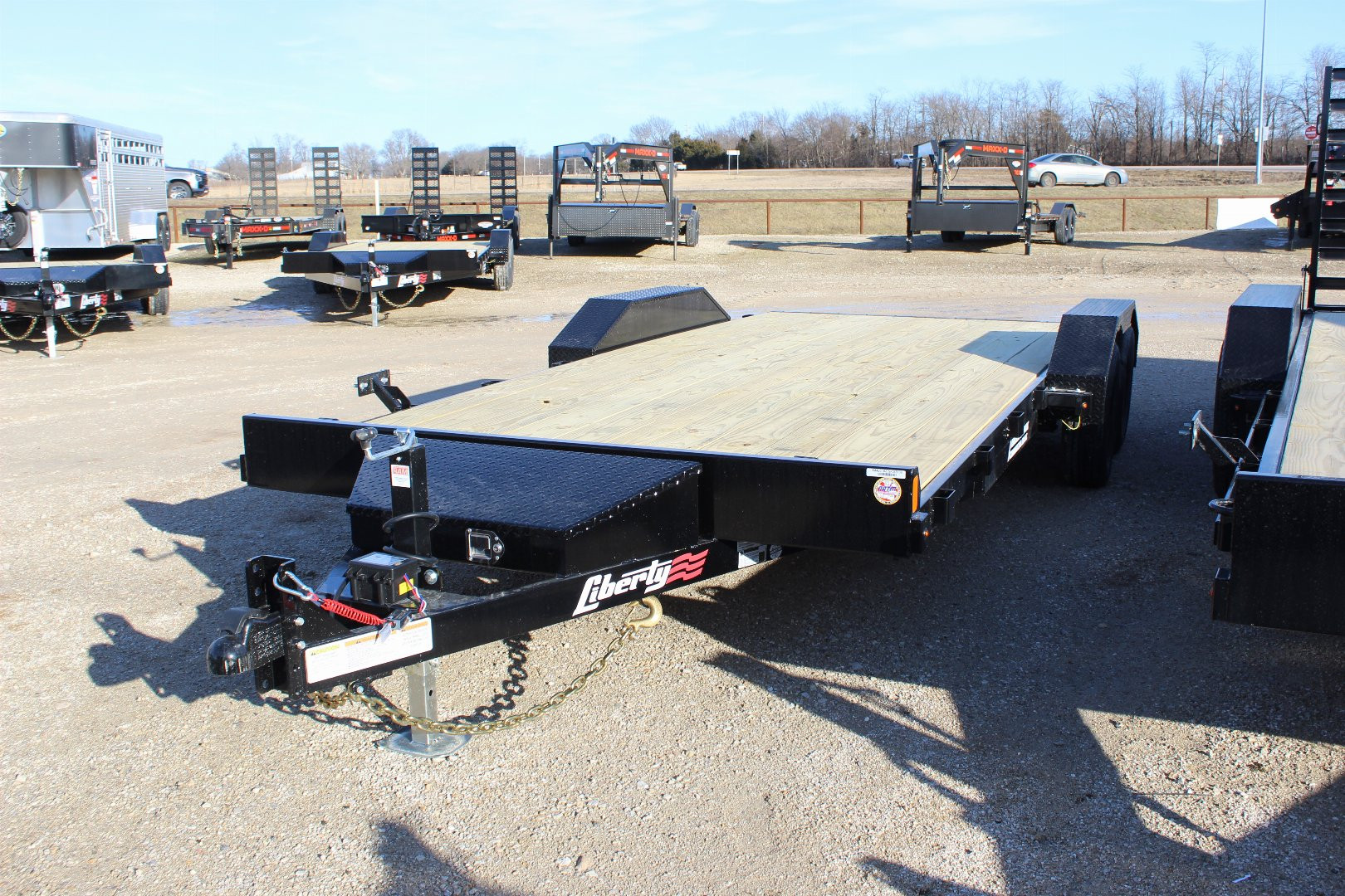 New 2025 Liberty 18' carhauler trailer