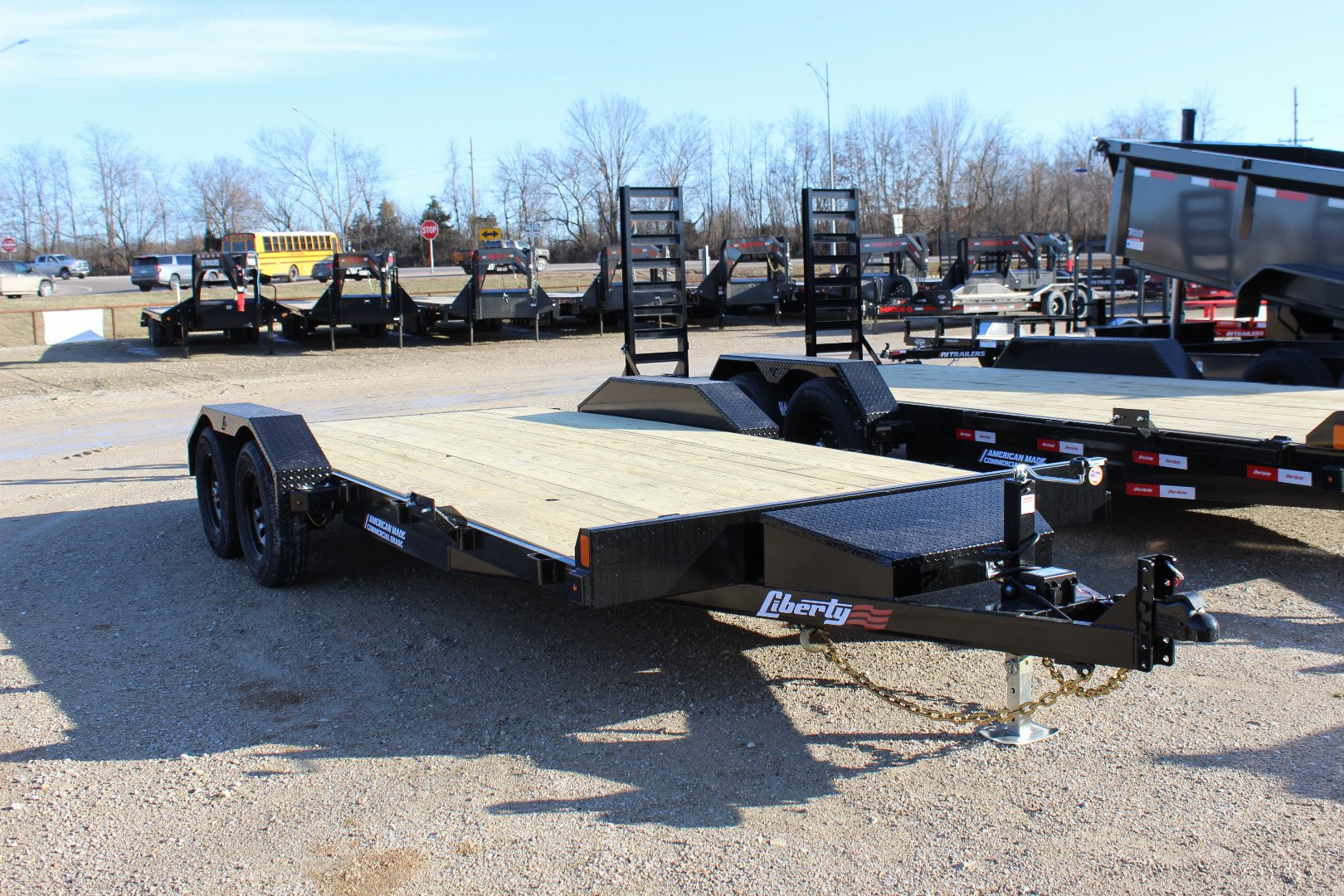 New 2025 Liberty 18' carhauler trailer