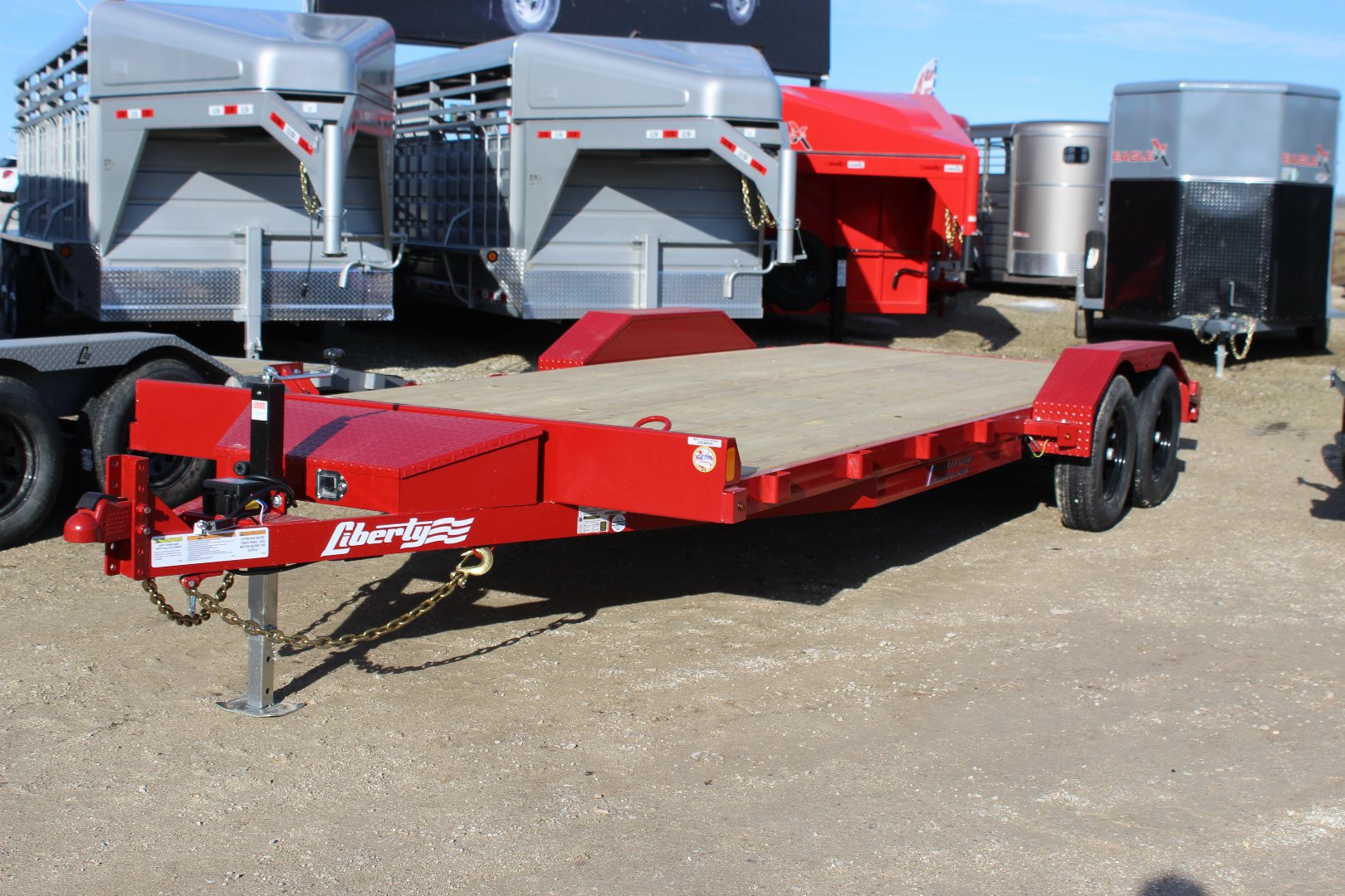 New 2025 Liberty 20' carhauler trailer