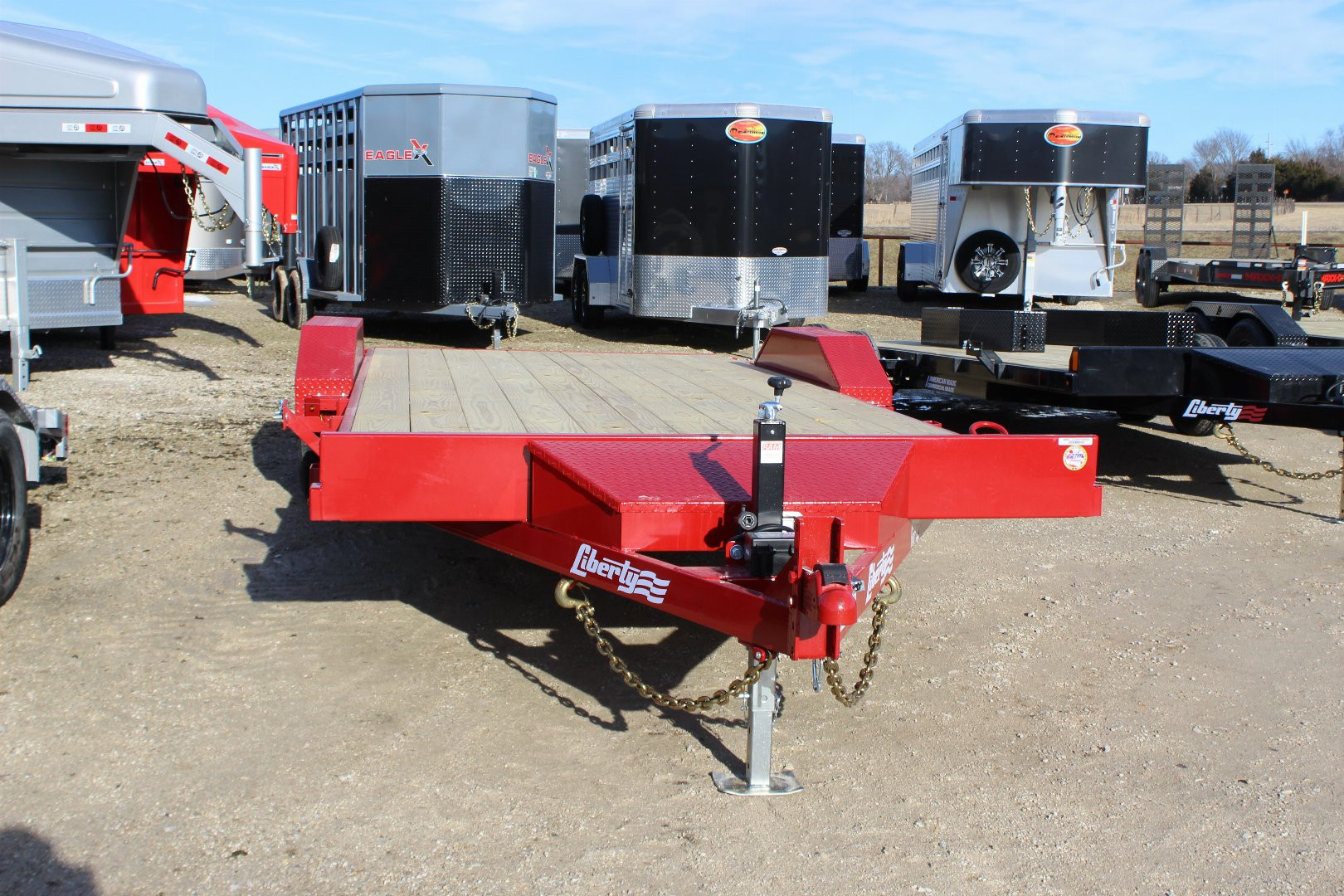 New 2025 Liberty 20' carhauler trailer