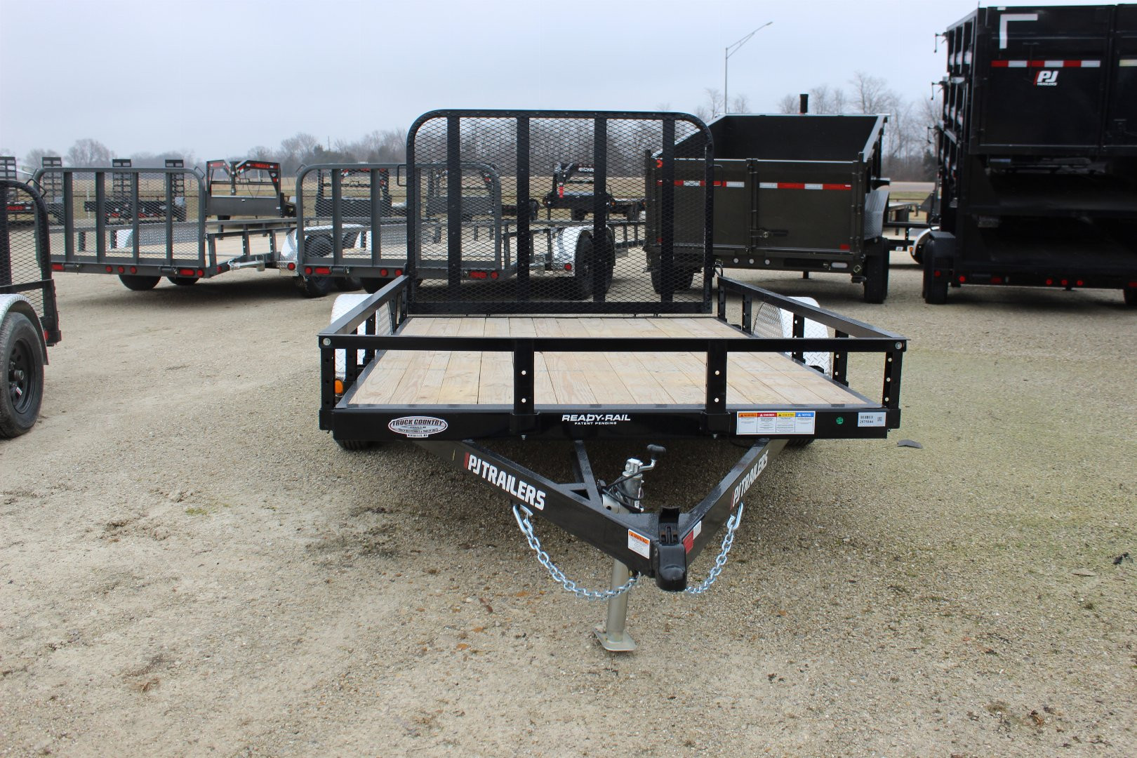 New 2025 PJ Trailer 77" x 10' U7 Utility Trailer