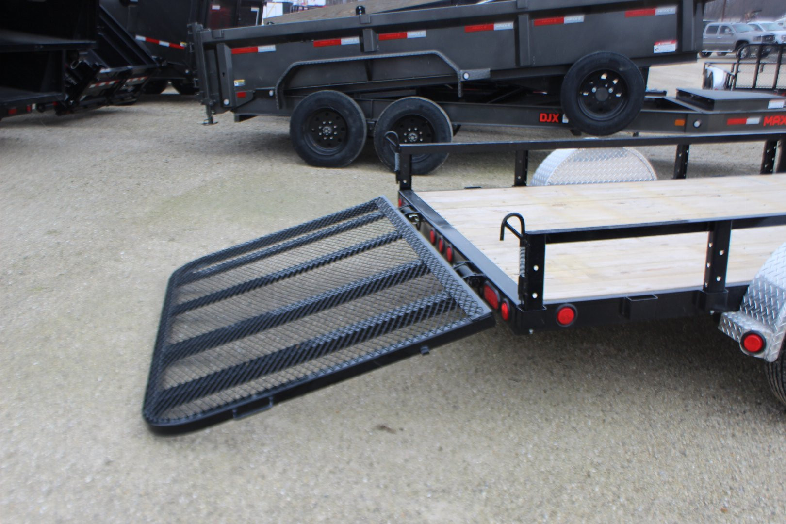 New 2025 PJ Trailer 77" x 10' U7 Utility Trailer