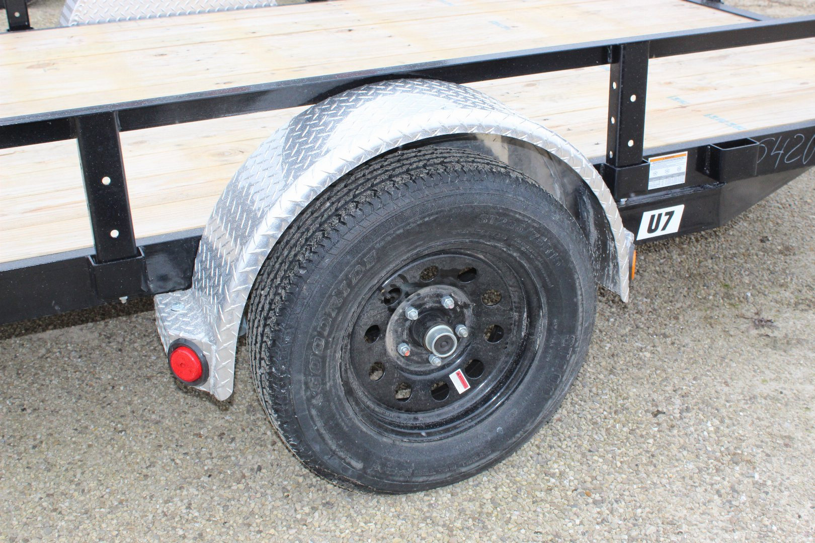 New 2025 PJ Trailer 77" x 10' U7 Utility Trailer