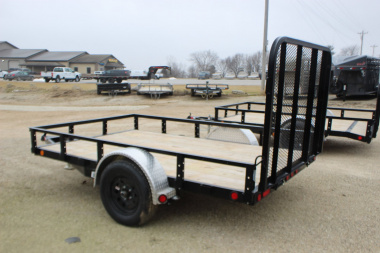 New 2025 PJ Trailer 77" x 10' U7 Utility Trailer