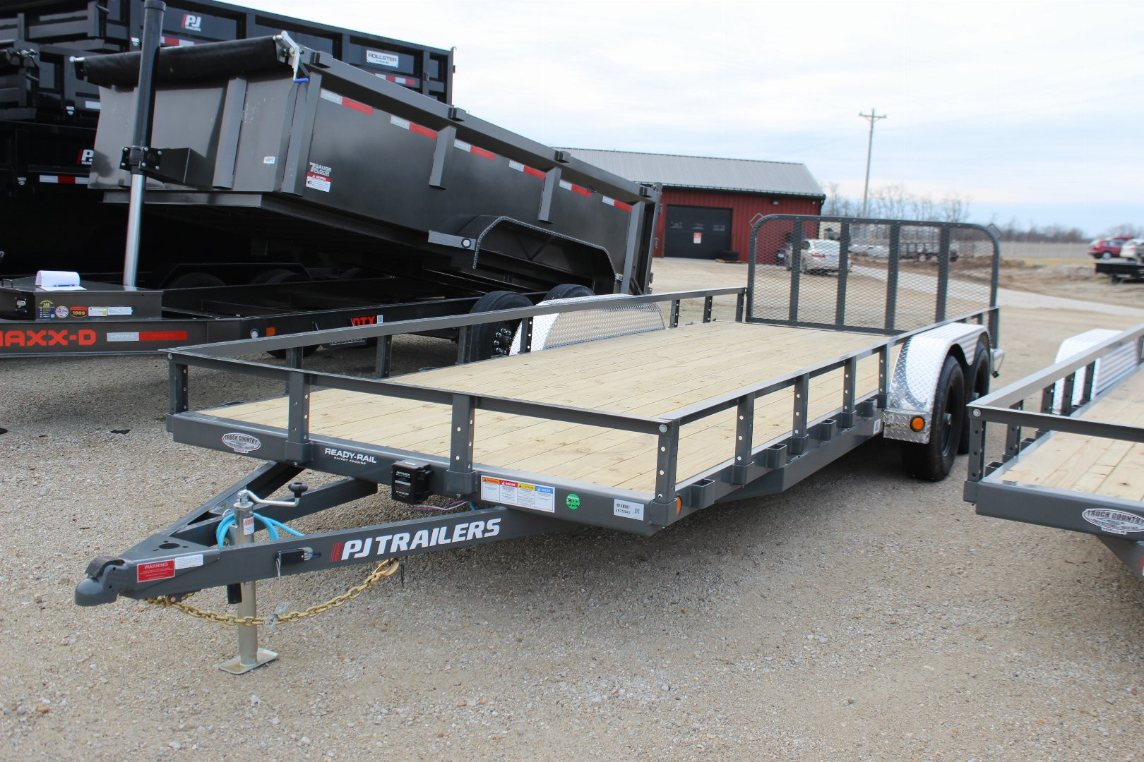 New 2025 PJ Trailer 83" x 20' UL Utility Trailer