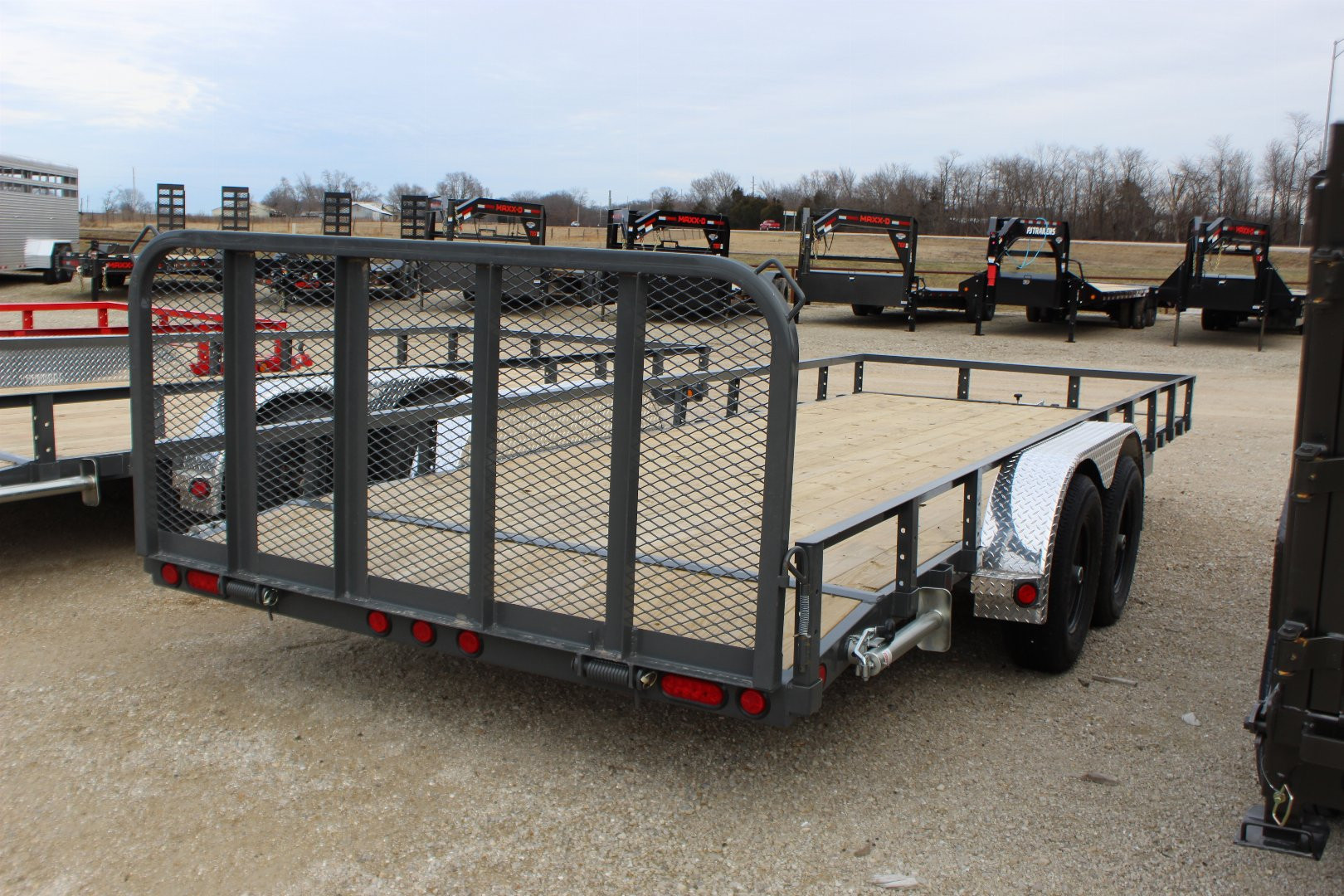 New 2025 PJ Trailer 83" x 20' UL Utility Trailer
