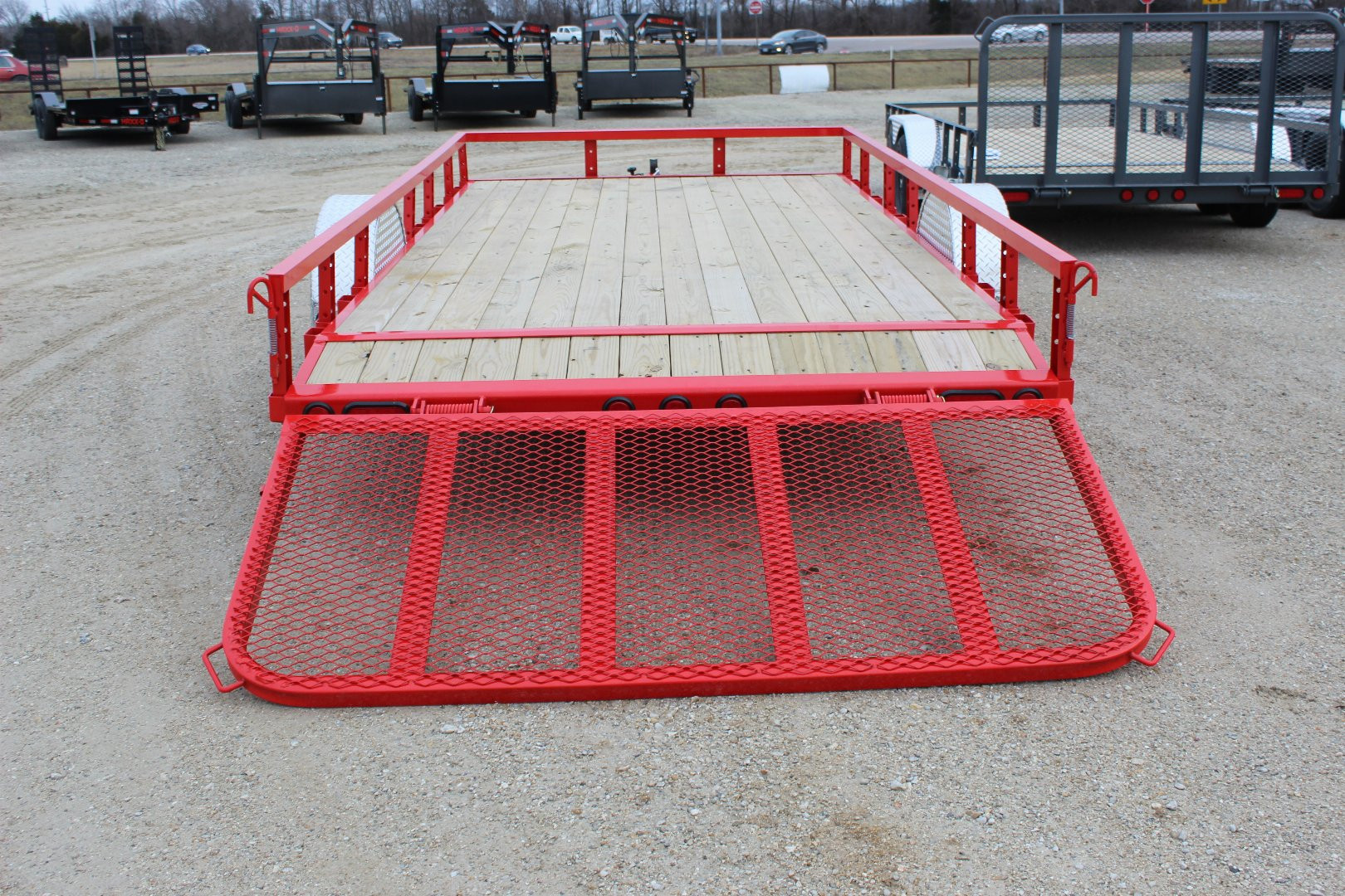 New 2025 PJ TRAILERS 83" x 14' U8 Utility Trailer