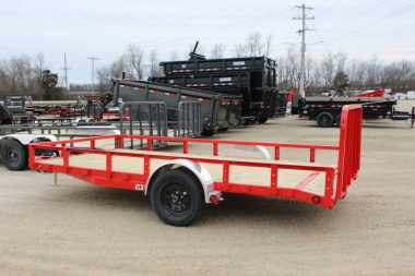 New 2025 PJ TRAILERS 83" x 14' U8 Utility Trailer