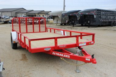 New 2025 PJ TRAILERS 83" x 14' U8 Utility Trailer