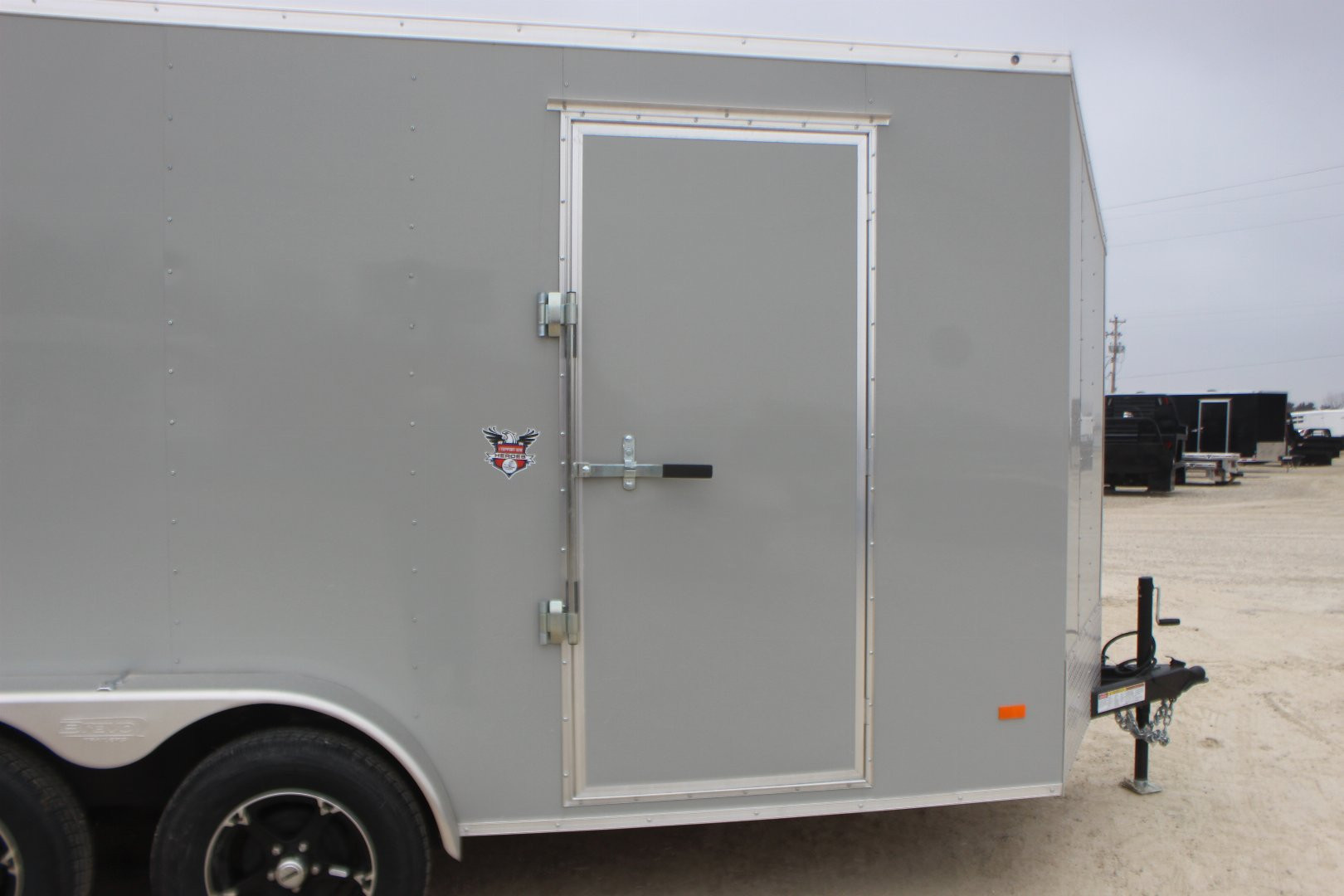 New 2025 Bravo 7 x14 Hero Cargo Enclosed Trailer