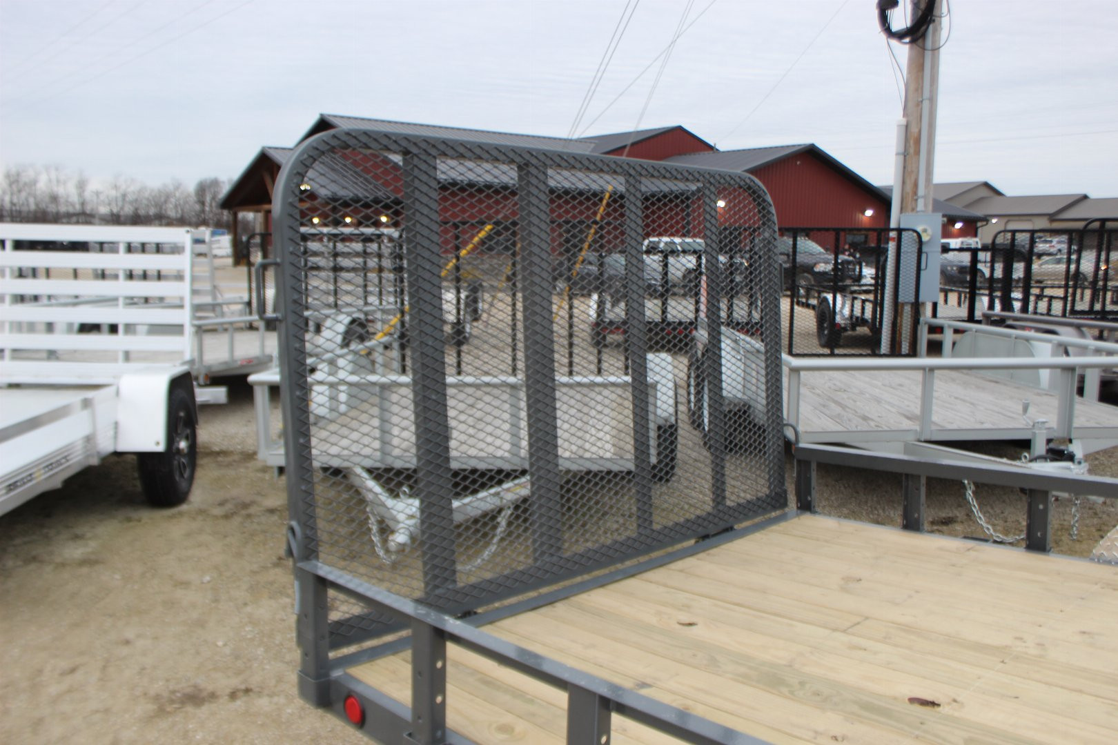 New 2025 PJ Trailers U8 83" x 12' Utility Trailer