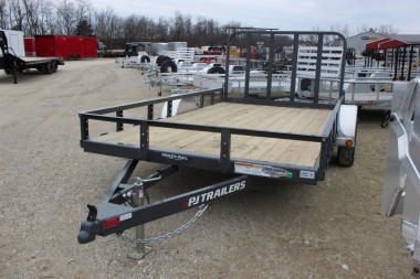New 2025 PJ Trailers U8 83" x 12' Utility Trailer