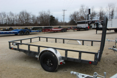 New 2025 PJ Trailers U8 83" x 12' Utility Trailer