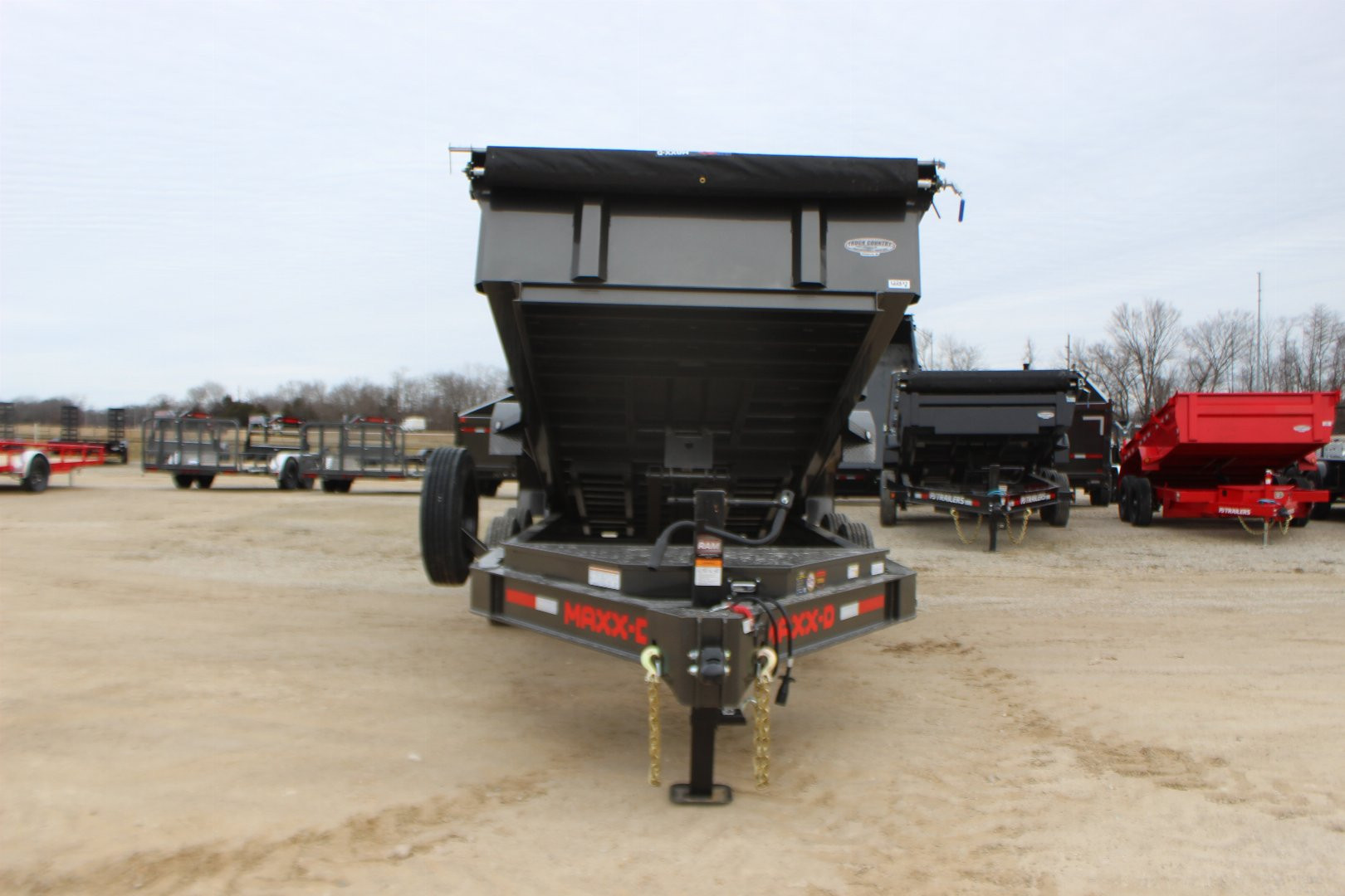 New 2025 MAXXD DJX 16' Dump Trailer