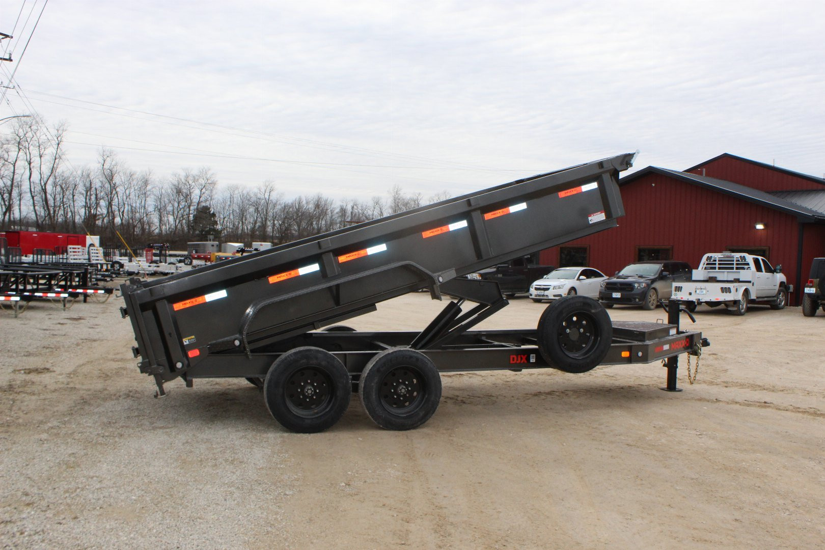 New 2025 MAXXD DJX 16' Dump Trailer