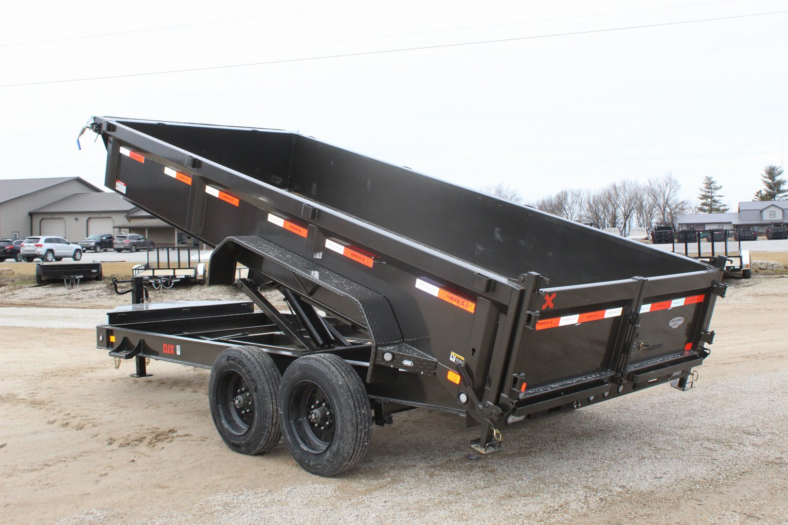 New 2025 MAXXD DJX 16' Dump Trailer