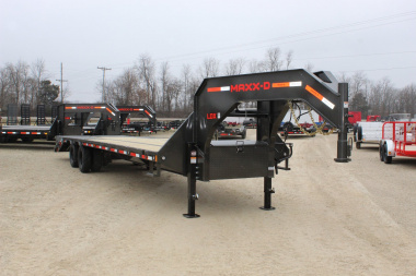 New 2025 MAXXD LDX 32' Gooseneck Flatbed Trailer