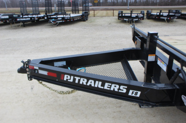 New 2025 PJ Trailer 102" x 22' F8 Deckover Trailer
