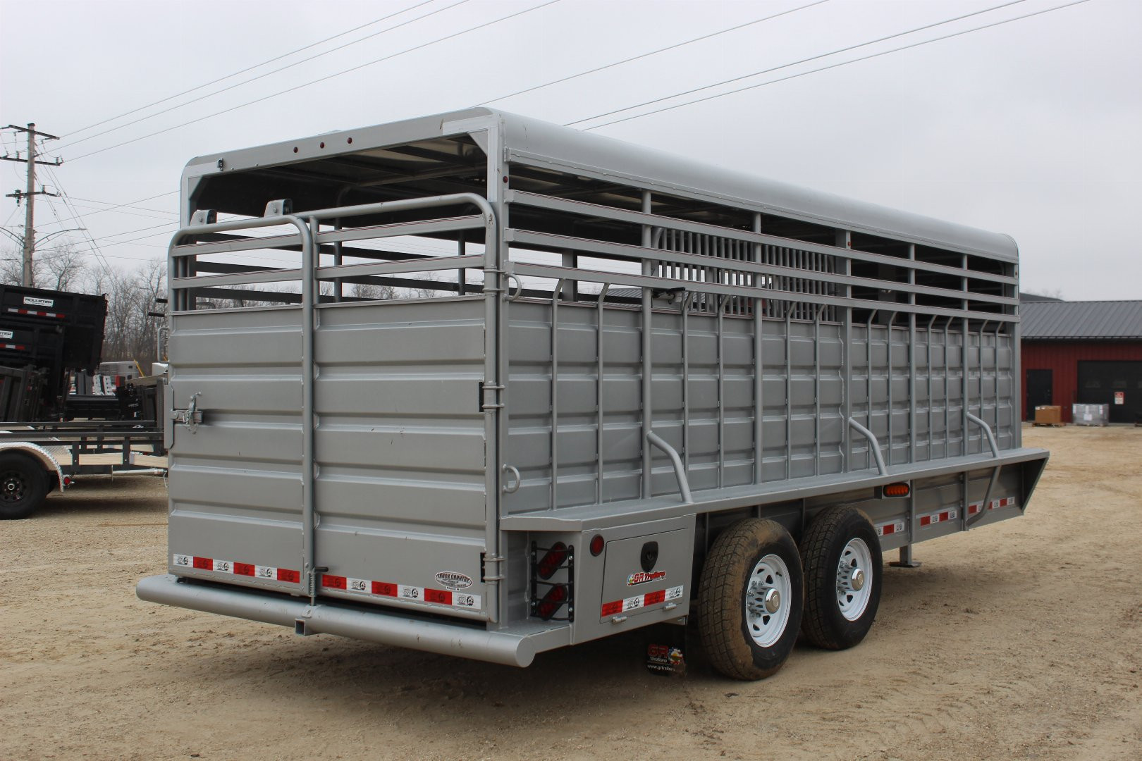 New 2025 GR Trailer 6.8' x 20' Gooseneck Livestock