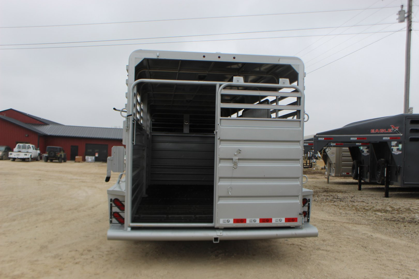 New 2025 GR Trailer 6.8' x 20' Gooseneck Livestock