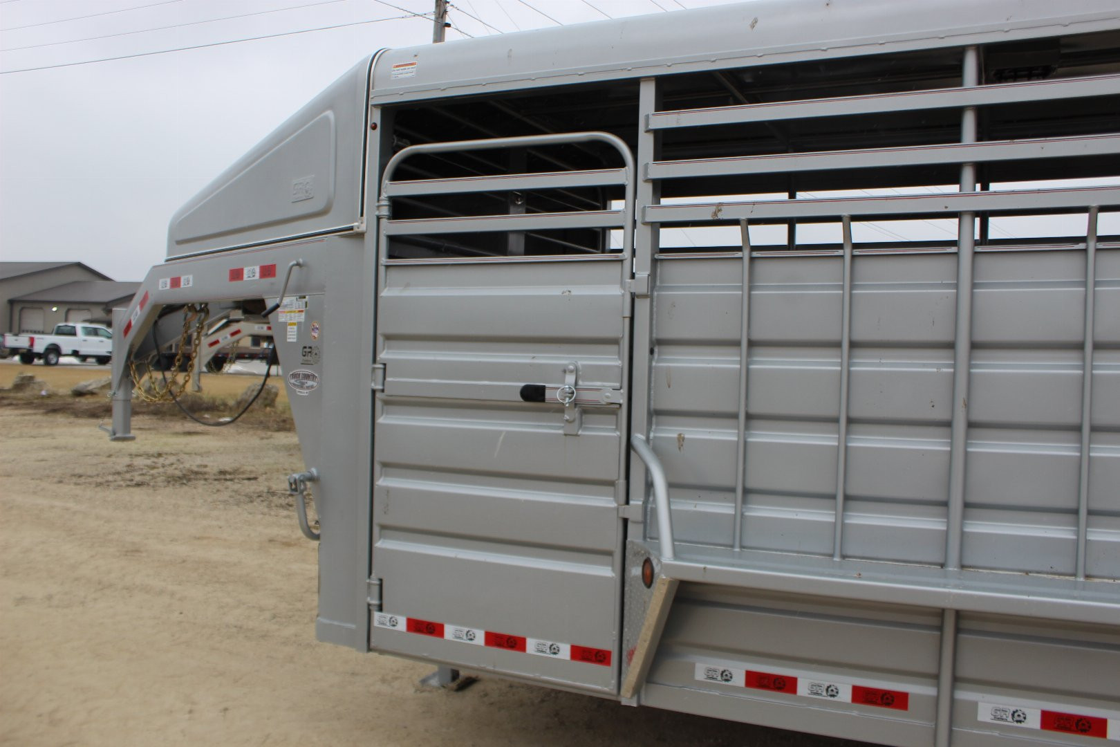New 2025 GR Trailer 6.8' x 20' Gooseneck Livestock