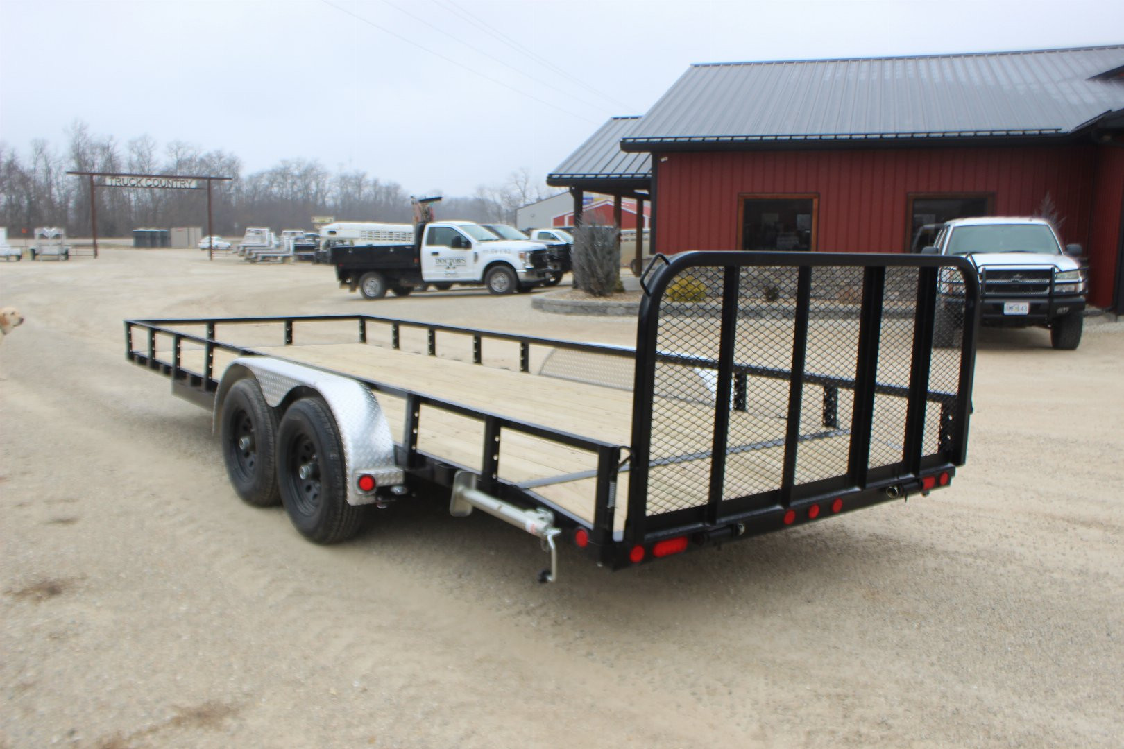 New 2025 PJ TRAILER 83" x 20' UL Utility Trailer