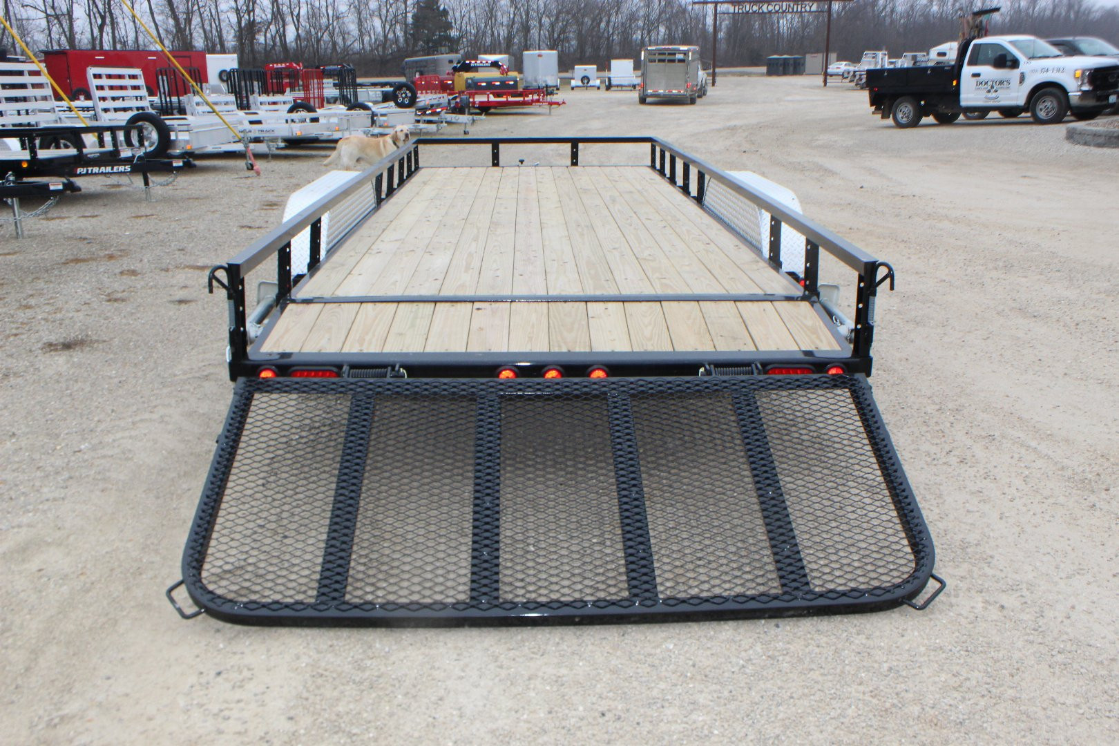 New 2025 PJ TRAILER 83" x 20' UL Utility Trailer