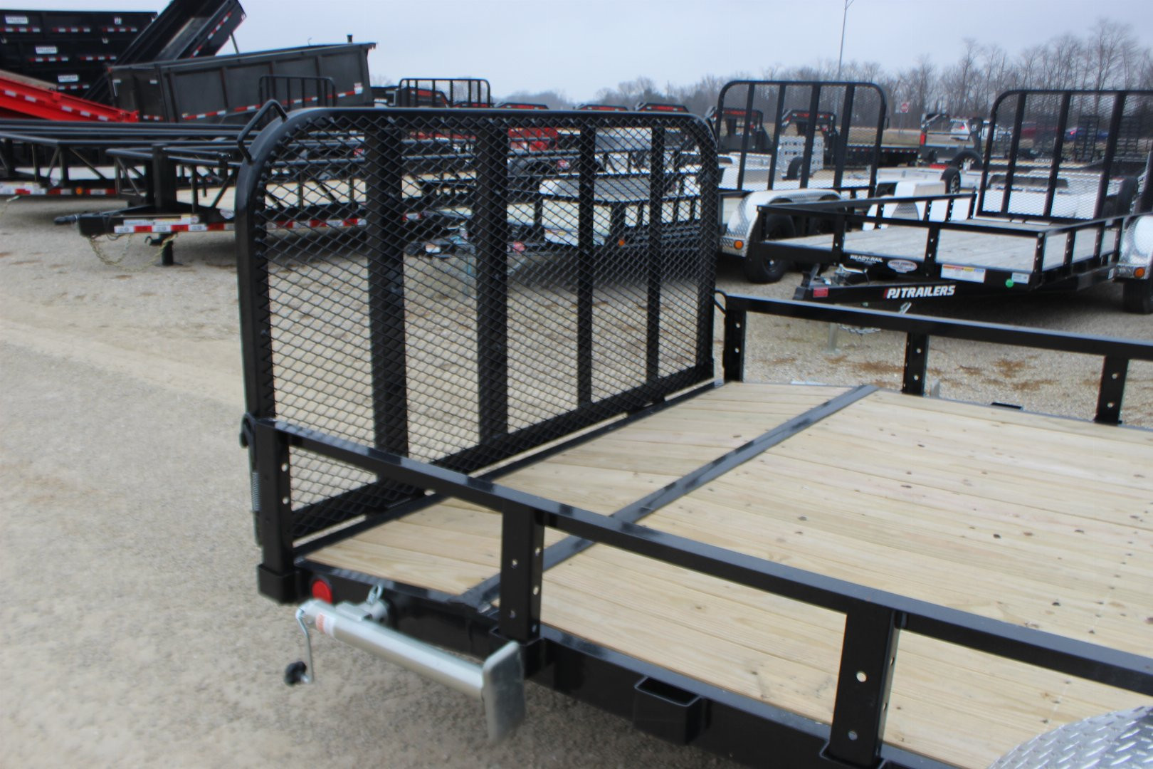 New 2025 PJ TRAILER 83" x 20' UL Utility Trailer