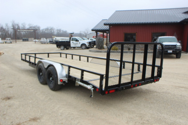 New 2025 PJ TRAILER 83" x 20' UL Utility Trailer