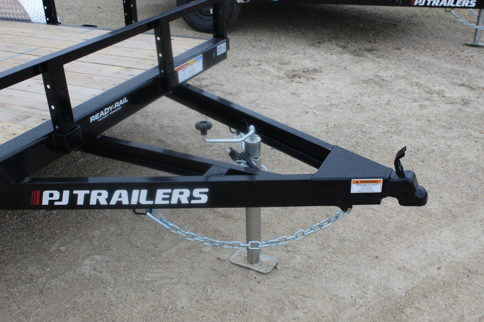 New 2025 PJ TRAILER 77" x 10' U7 Utility Trailer