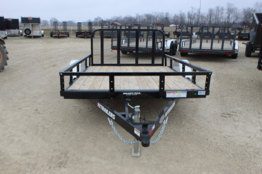 New 2025 PJ TRAILER 77" x 10' U7 Utility Trailer
